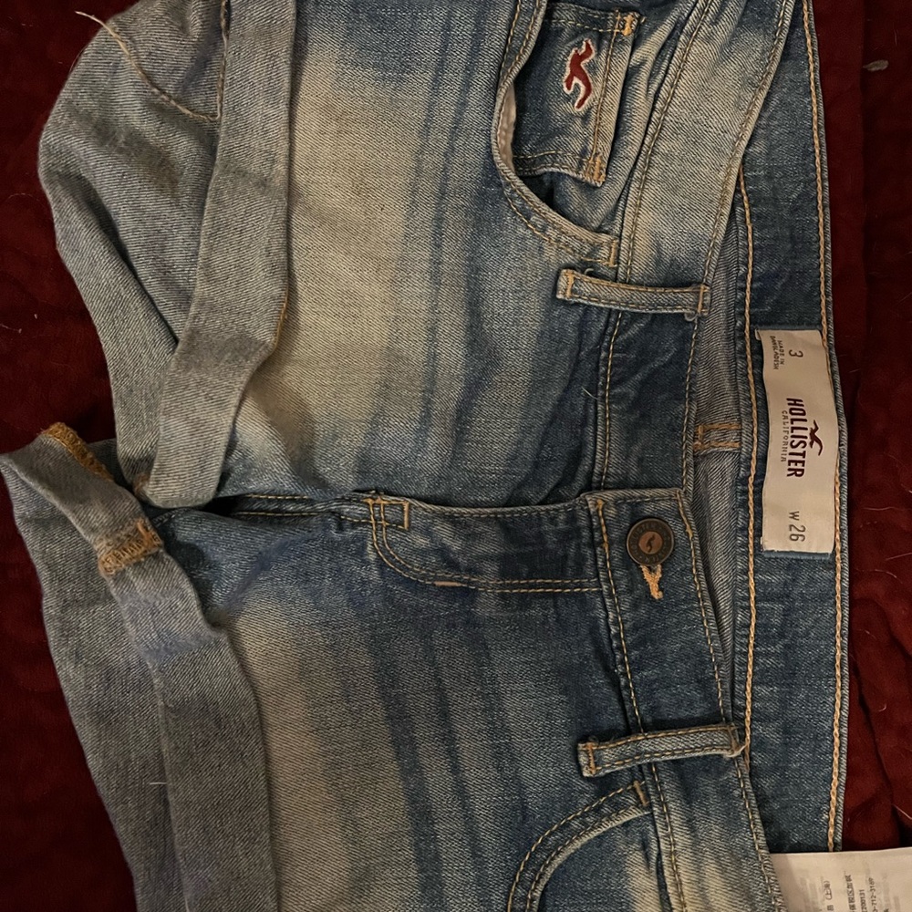 Hollister jean shorts